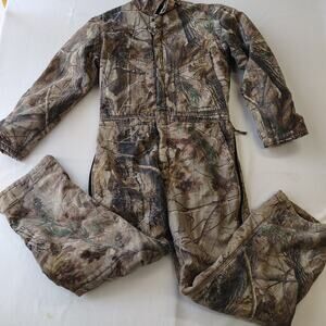 Liberty Realtree Camouflage Hunting Coveralls Green Brown Beige Green